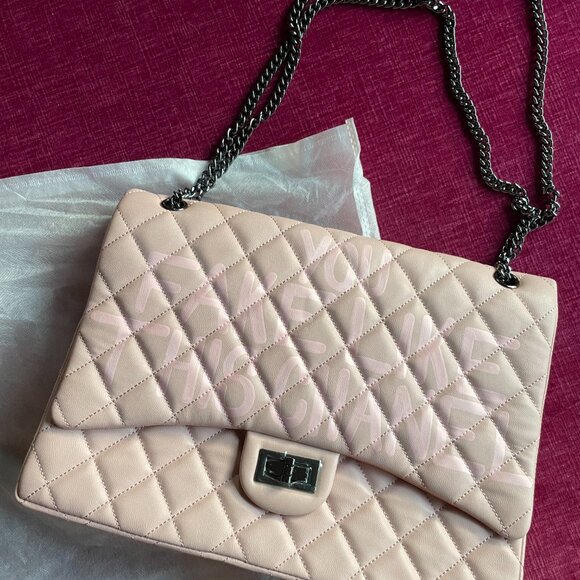 Saturday House YFLTC Large Quilted Bag — Clueless Pink — NWOT - Picture 11 of 11